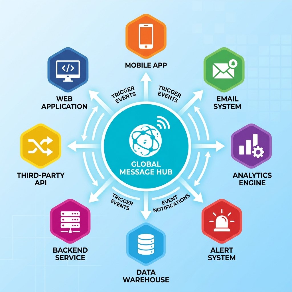Global Message Distribution Hub