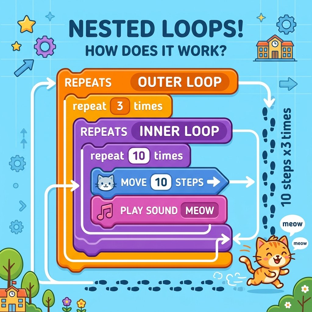 Nested Loops Concept Map