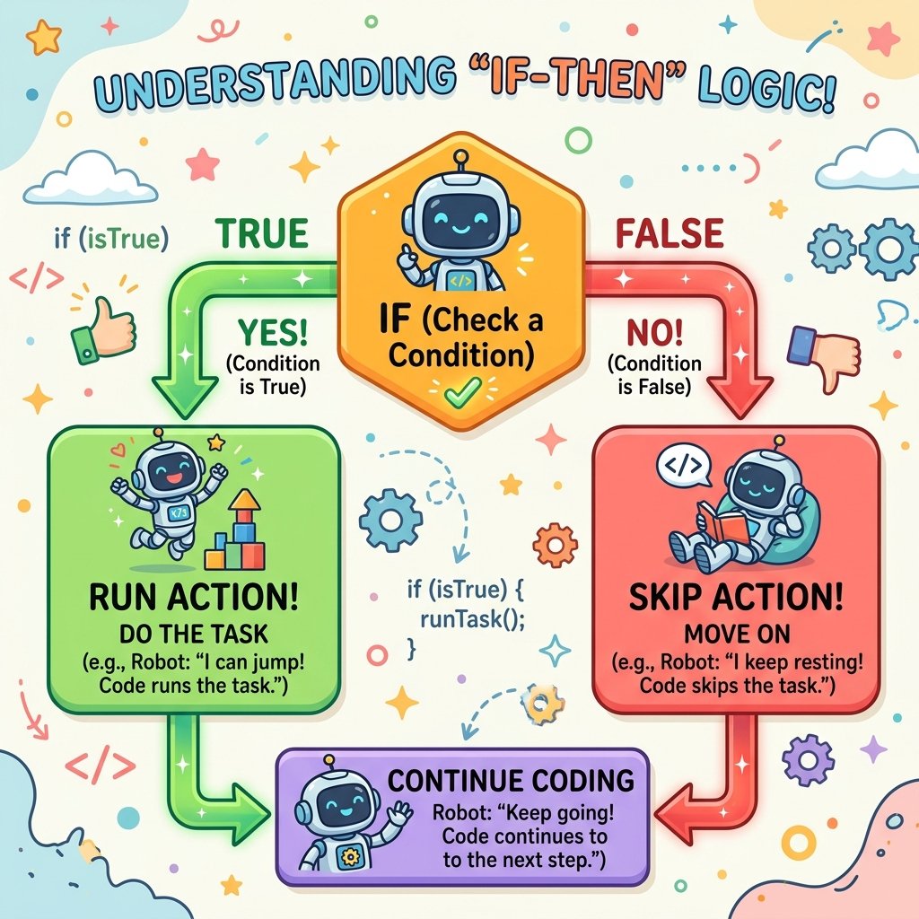 If-Then Decision Branch Flowchart