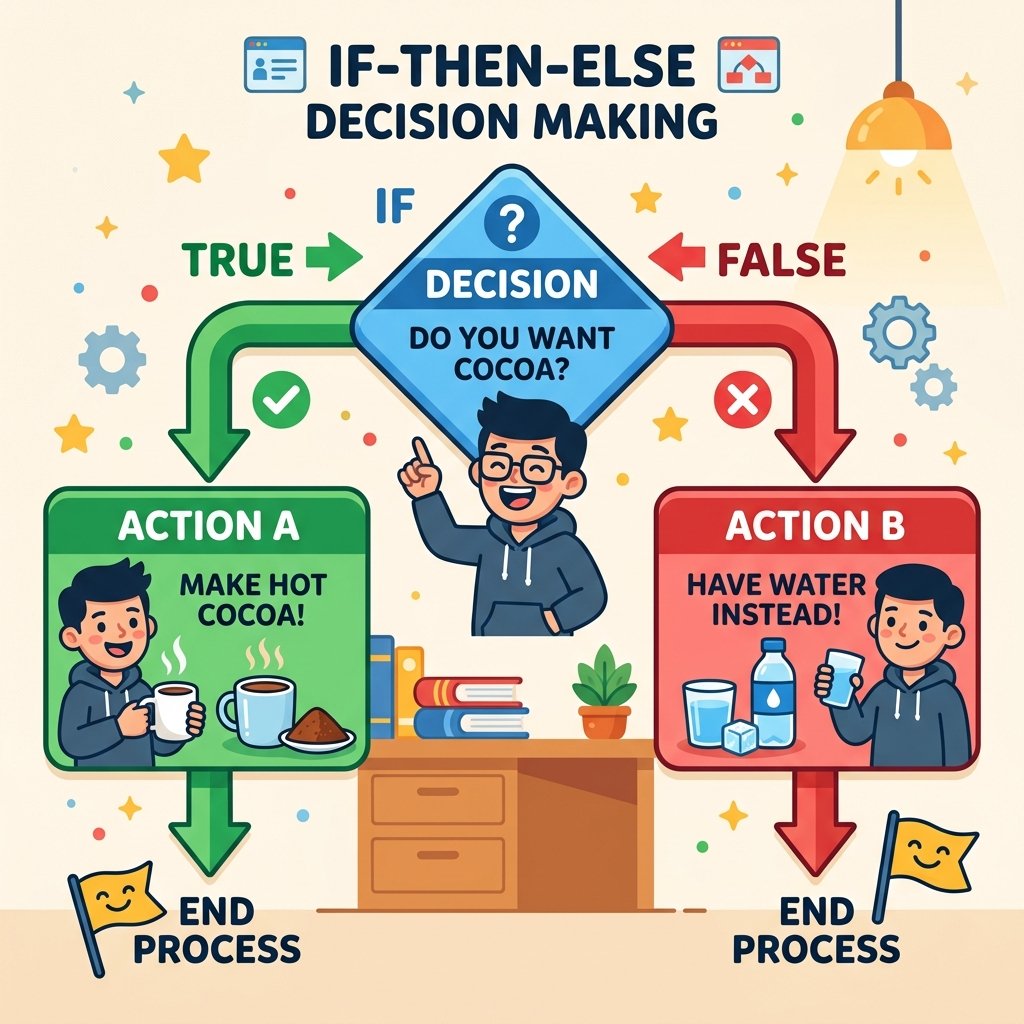 If-Then-Else Decision Flowchart